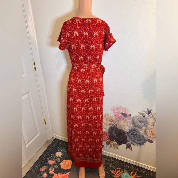 New Boho Chic Summer Wrap Long Dress dress maxi vacation sexy - Picture 8 of 11